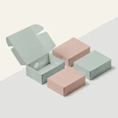 Display Mailer Boxes displayed with the closure detail visible