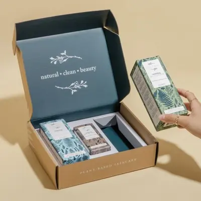 Display Mailer Boxes captured to show scale and proportion