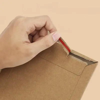Document Mailers photographed from a second angle showing the side panel
