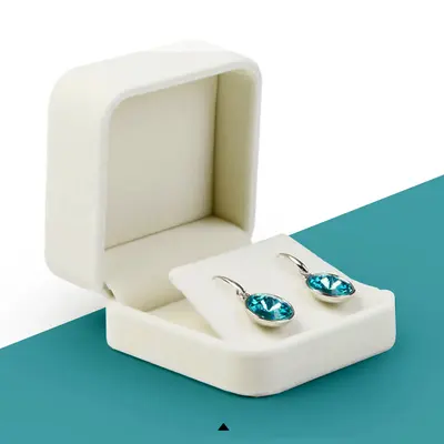 Earring Boxes shown as a finished custom-printed pack