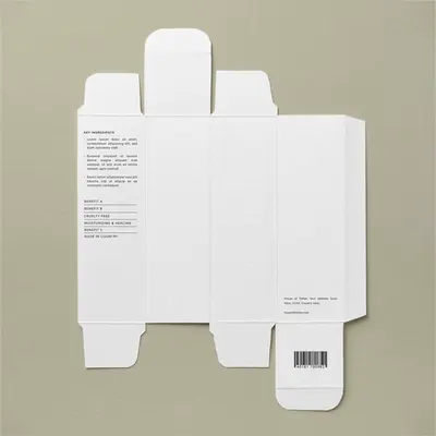 Eco Friendly Cosmetic Packaging displayed with the closure detail visible