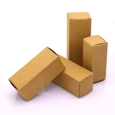 Eco Friendly Cosmetic Packaging shown at an angle that reveals the depth of the pack