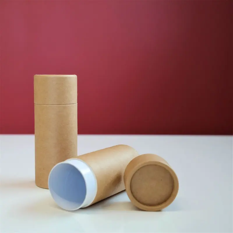 Eco Friendly Paper Tube produced as custom sustainable packaging