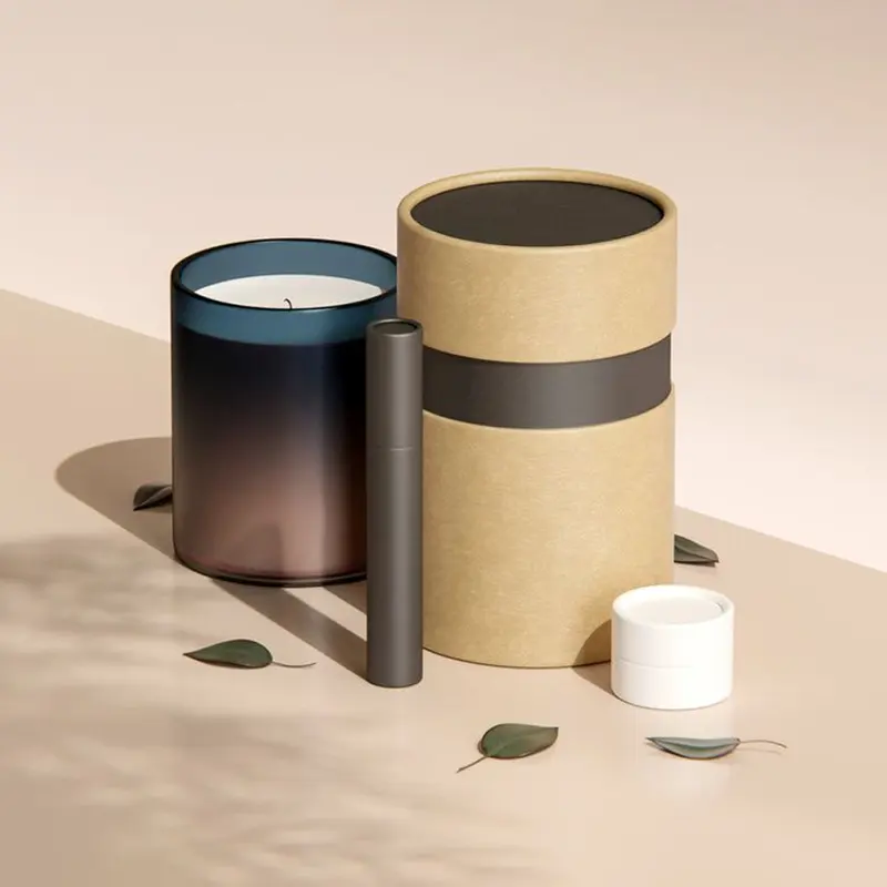 Eco Friendly Paper Tube photographed to show finish and proportion