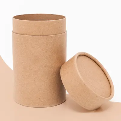 Eco Friendly Tube Packaging photographed from a second angle showing the side panel