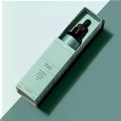 Essential Oil Boxes photographed from a second angle showing the side panel