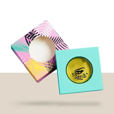 Eyeshadow Boxes photographed from a second angle showing the side panel