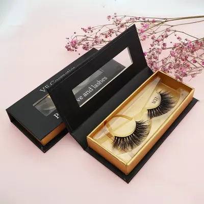 False Eyelash Boxes shown as a finished custom-printed pack