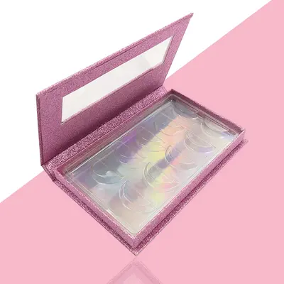 False Eyelash Boxes displayed with the closure detail visible