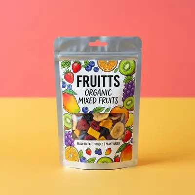 Flat Pouches displayed with the closure detail visible