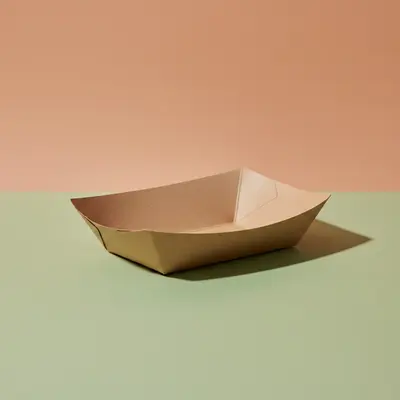 Food Trays shown as a finished custom-printed pack