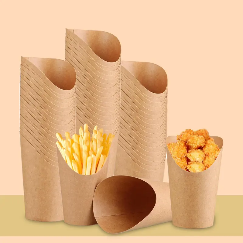 French Fry Cups photographed to show finish and proportion