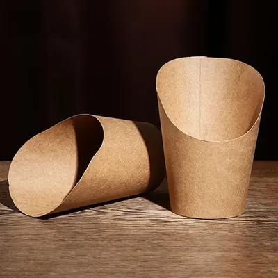 French Fry Cups captured to show scale and proportion