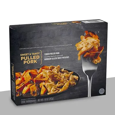 Frozen Food Boxes photographed from a second angle showing the side panel