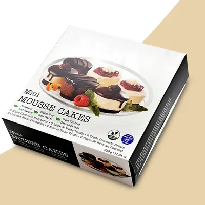 Frozen Food Boxes displayed with the closure detail visible