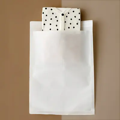 Glassine Food Sleeves shown as a finished custom-printed pack