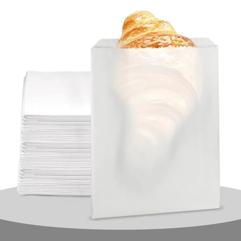 Glassine Food Sleeves produced as custom sleeves