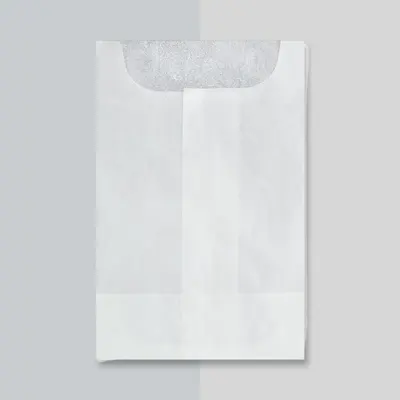 Glassine Sleeves displayed with the closure detail visible