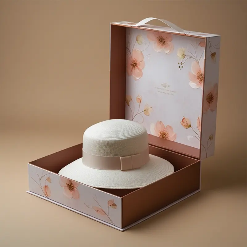 Hat Boxes photographed to show finish and proportion