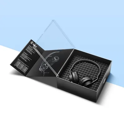 Headphone Boxes displayed with the closure detail visible