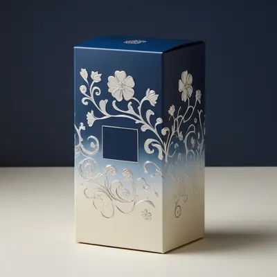Home Fragrance Boxes photographed from a second angle showing the side panel