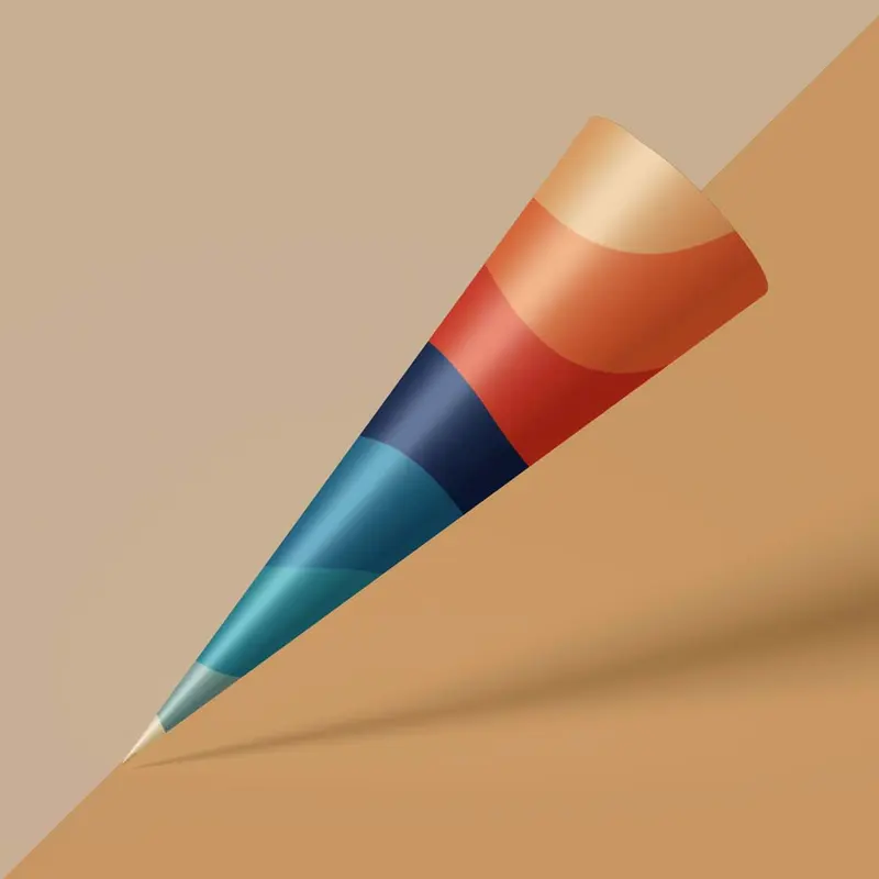 Ice Cream Cone Sleeves produced as custom sleeves