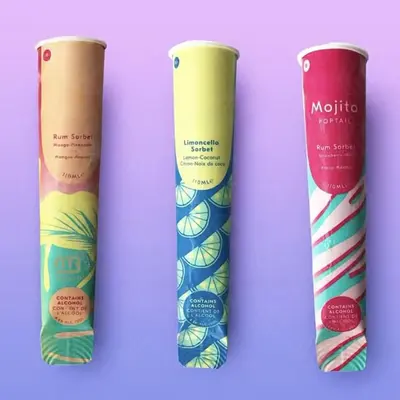 Ice Cream Packaging shown as a finished custom-printed pack