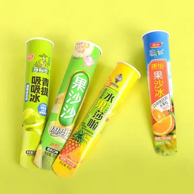 Ice Cream Packaging displayed with the closure detail visible