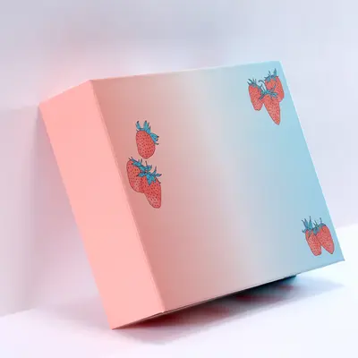 Influencer Boxes shown as a finished custom-printed pack