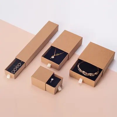 Jewellery Boxes shown as a finished custom-printed pack