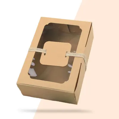 Kraft Meal Boxes displayed with the closure detail visible