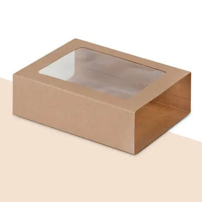 Kraft Sleeves photographed from a second angle showing the side panel