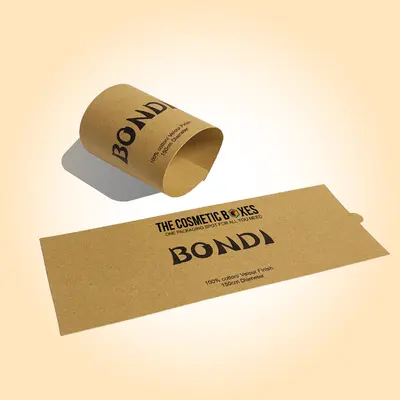 Kraft Sleeves displayed with the interior structure visible