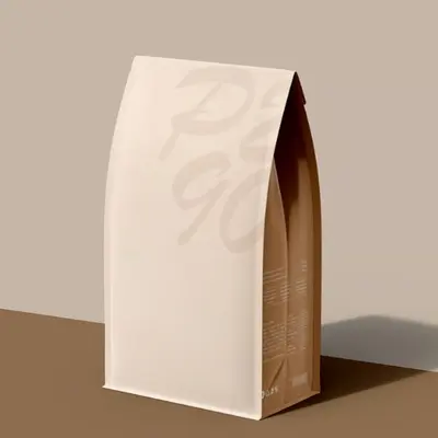 Large Mylar Bag displayed with the closure detail visible