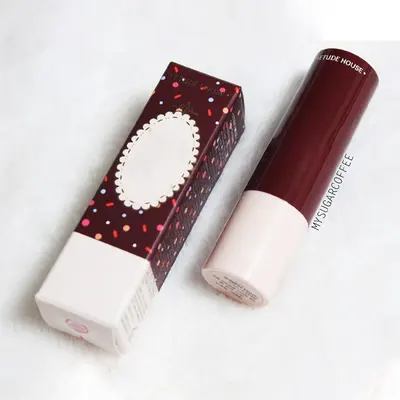 Lip Balm Boxes shown as a finished custom-printed pack