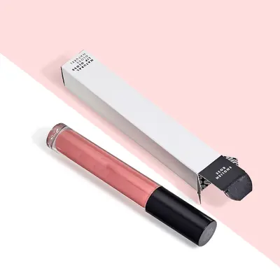 Lip Gloss Boxes shown at an angle that reveals the depth of the pack