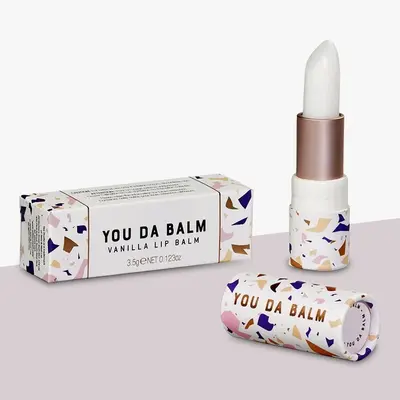 Lipstick Boxes photographed from a second angle showing the side panel