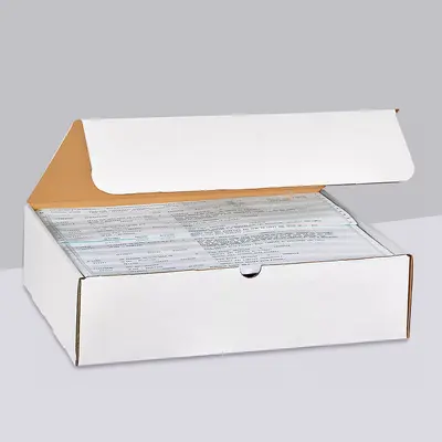 Literature Mailers shown as a finished custom-printed pack