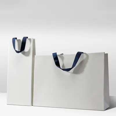 Luxury Gift Bags shown as a finished custom-printed pack