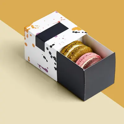 Macaron Sleeves displayed with the closure detail visible