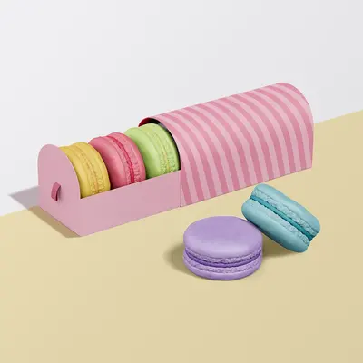 Macaron Sleeves presented alongside its printed surface detail