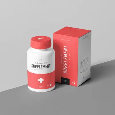 Medicine Boxes shown at an angle that reveals the depth of the pack