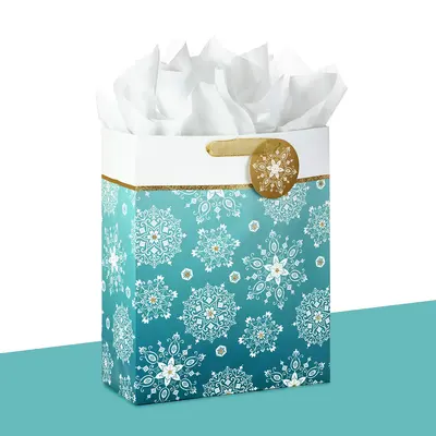Mini Gift Bags presented alongside its printed surface detail
