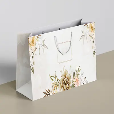 Mini Gift Bags photographed to show the finish across the panel