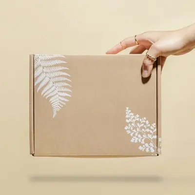 Minimal Packaging shown as a finished custom-printed pack