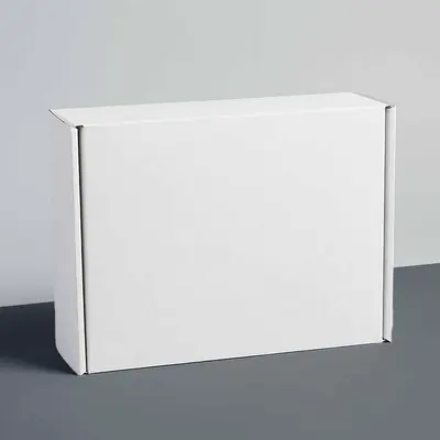 Minimal Packaging photographed from a second angle showing the side panel