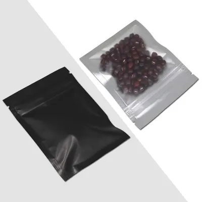 Mylar Food Storage Bag presented alongside its printed surface detail