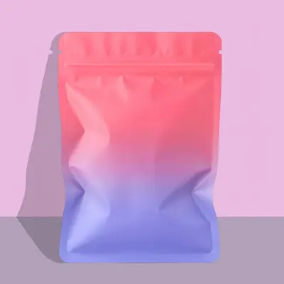 Mylar Vacuum Seal Bags captured to show scale and proportion