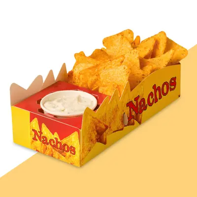 Nacho Trays displayed with the interior structure visible