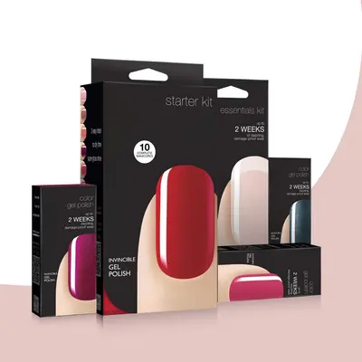 Nail Polish Boxes photographed from a second angle showing the side panel